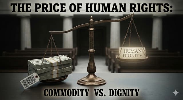 Symbolic photo: closed file folders and a courthouse facade. Photo by Olha Stefanishyna.